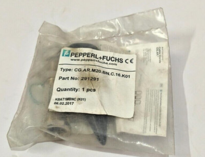 PEPPERL+FUCHS TYPE: CG.AR.M20.BN.C.16.K01 PART NO: 291291 INSTALLATION OF CABLE
