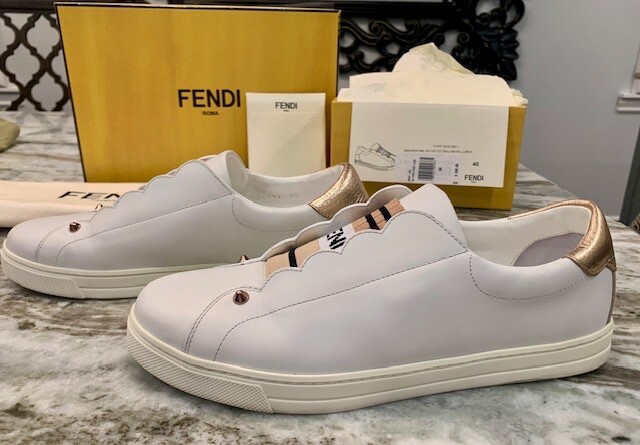 Fendi Sneakers Womens 40 Style 8E6592 | eBay 