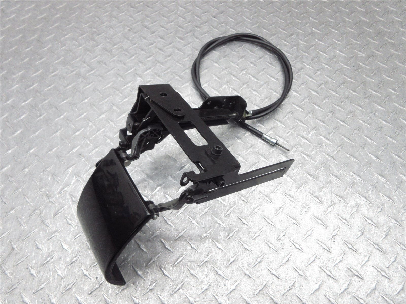 2008 Ferrari F430 Spider RH Right Side Convertible Roof Flap Mount Bracket Cable