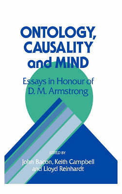 Ontology, Causality, and Mind Bacon Campbell Reinhardt Hardback 9780521415620