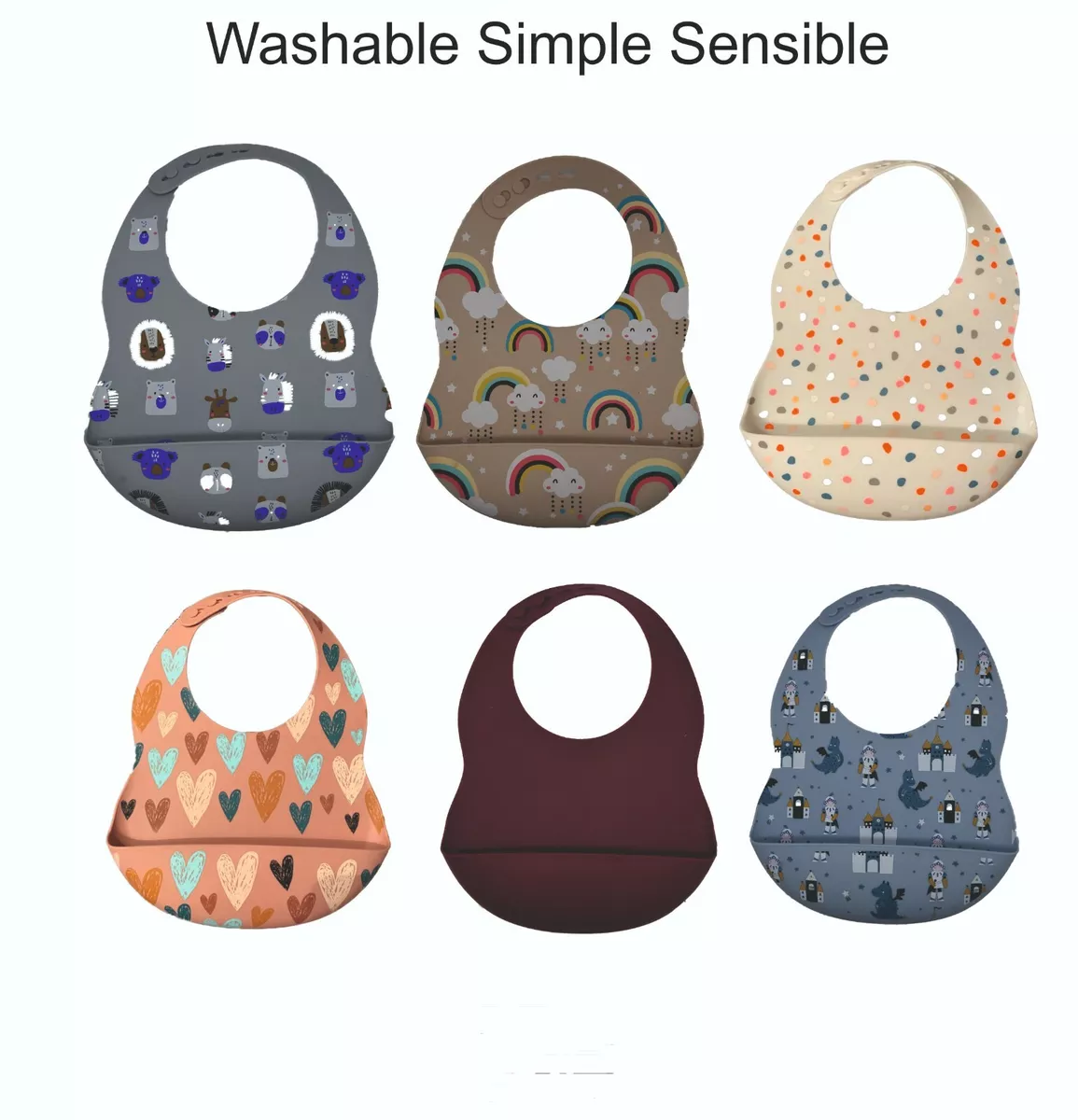 Wipeable bibs cheap
