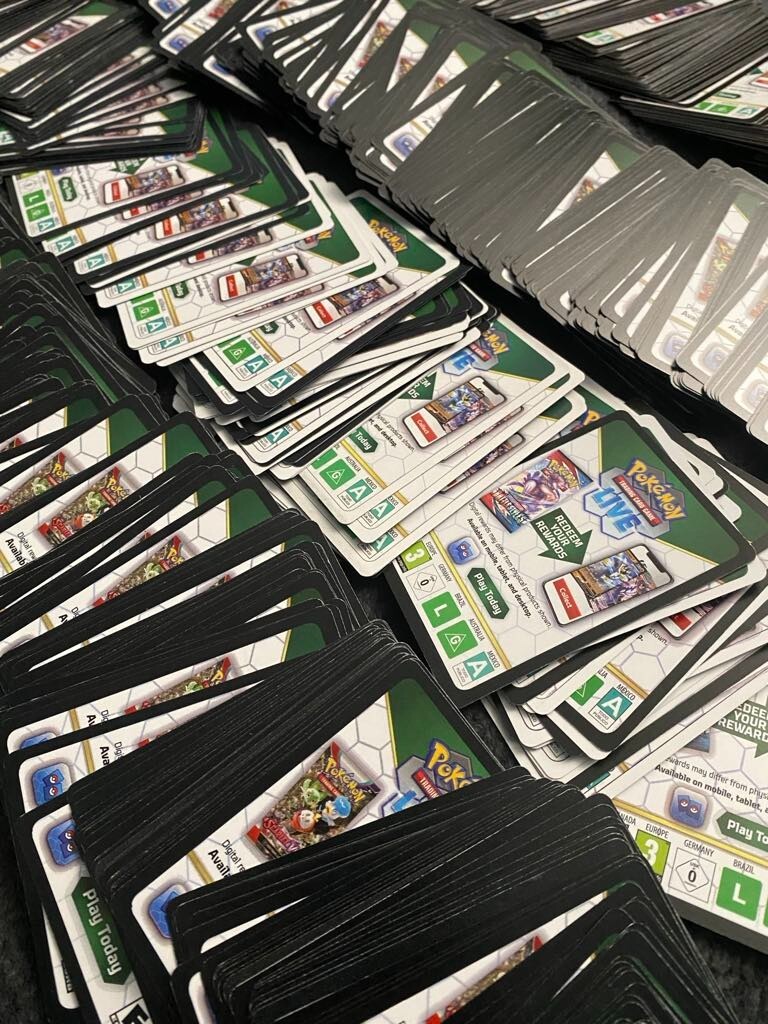 pokemon booster pack codes Black and White Pokemon Code Cards