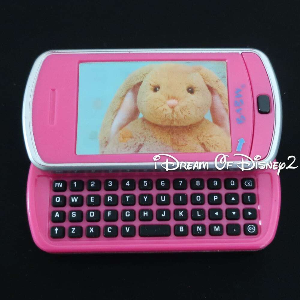 Build-A-Bear PINK SMART PHONE Free shipping on posting reviews Working Teddy Blackberry TOY security Acces
