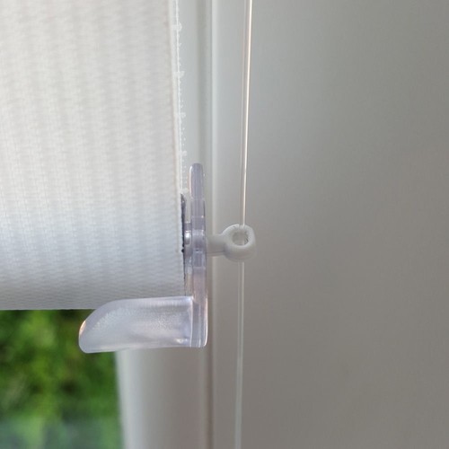Doppelrollo ohne Bohren Duo-Rollo mit Seilzug Klemm-Fix Fenster Tür creme NEU - Bild 5 von 6