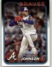 2024 Topps Update Pierce Johnson #US335 Atlanta Braves