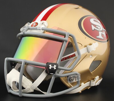 SAN FRANCISCO 49ers NFL Gameday REPLICA Football Helmet w