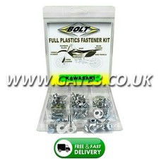 KAWASAKI KX125 1994-1997 Full Plastics Fastener Kit - Nuts/Bolts/Washers