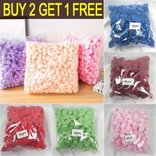 50/100 Wholesale 3CM Artificial Flowers Foam Rose Heads Wedding Party Dec