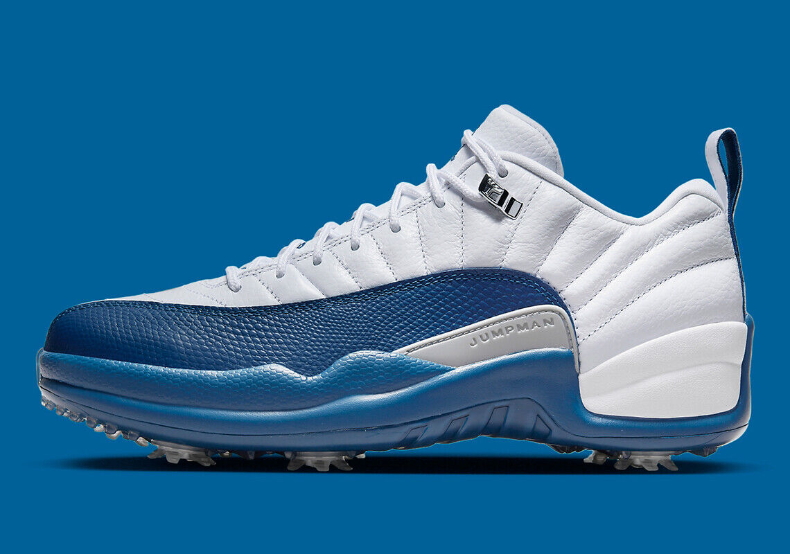 Jordan 12 Retro Low Golf French Blue