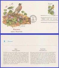 USA3 #2001 U/A FLEETWOOD FDC   Wisconsin