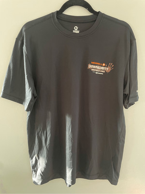 MERRELL Down & Dirty Promo Tshirt-Black Reverse Image 2014 S/S EUC Mens Large