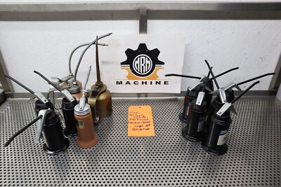 Miscellaneous Oil Cans New & Used (Lot of 13) See All Pictures