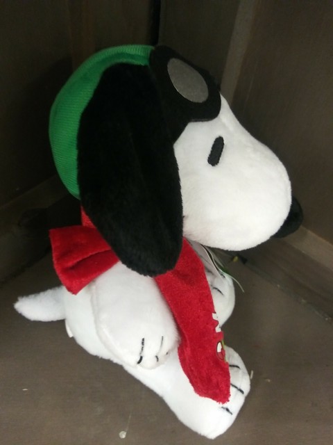 snoopy red baron plush