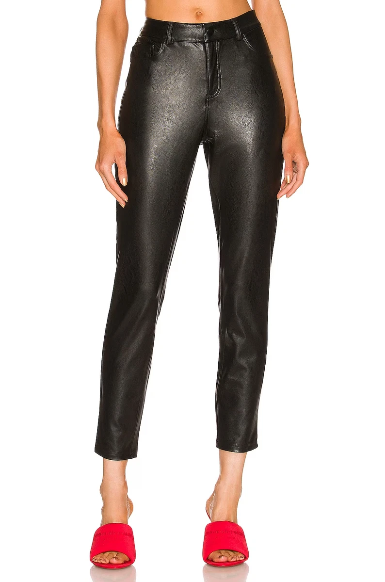 COMMANDO Faux patent-leather skinny pants