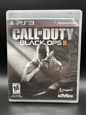 Call Of Duty Black Ops 2 II PS3 CIB Sony PlayStation 3 Complete with Manual
