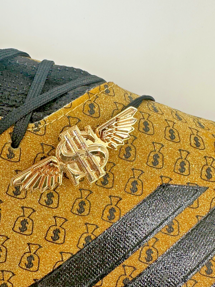 Adidas Snoop Dogg Men's Football Soccer Cleats Size 16 Gold Money