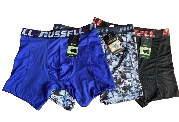 Poliéster para hombre Russell Athletic Boxer Brief