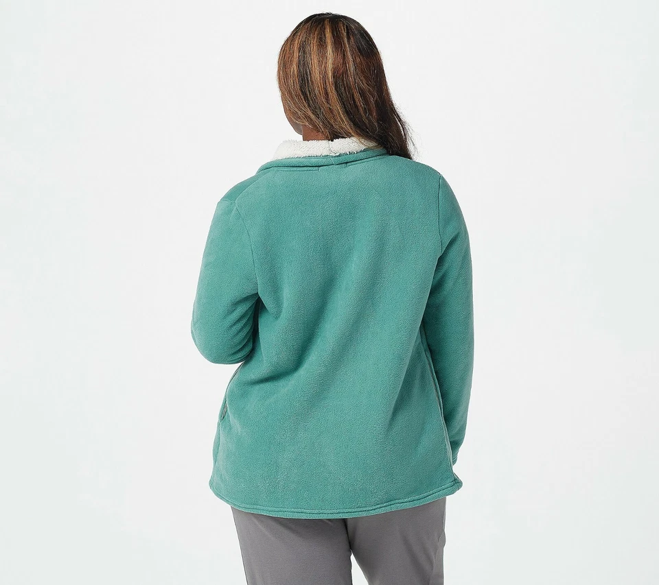 Cuddl Duds Fleecewear 粘合夏尔巴级联前包装 - 更多颜色 a381746 — 第 3/3 张图片