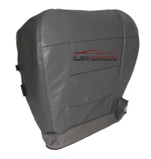 01-02 Compatible with Ford F150 DRIVER Bottom Replacement Leather Seat Cover Gra