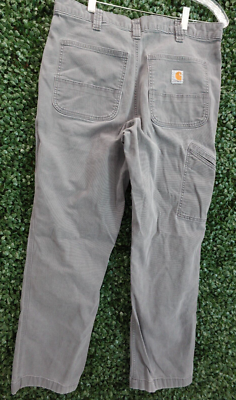 Carhartt Relaxed Fit Canvas Utility Work Pants Straight Leg