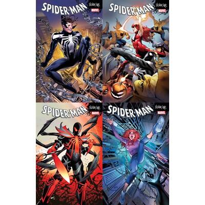 【引退品】MARVEL vol.3+2+1+PB+TD RR以下N、TD4コン Venom War: Spider-Man (2024) #1 2 3 4 Marvel Comics COVER SELECT