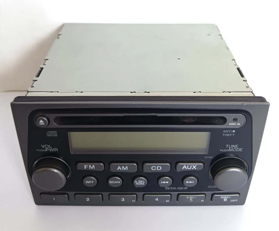 Honda Element 2004 OEM receptor de radio CD # MF823A0 39101-SCV-A030-M1 Foto 2 de 4