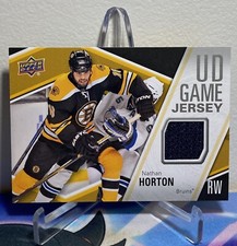 2011-12 Upper Deck Series 1 Hockey NATHAN HORTON #GJ-NH UD GAME JERSEY