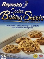 Reynolds Consumer Cookie Baking Sheets Non-stick Parchment Paper, 75 Count, New, on sale Reynolds Consumer Cookie Baking Sheets Non-stick Parchment Paper, 75 Count, New, on sale