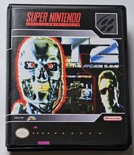 T2 The Arcade Game Terminator 2 (Super Nintendo) SNES Box Case Quality Available