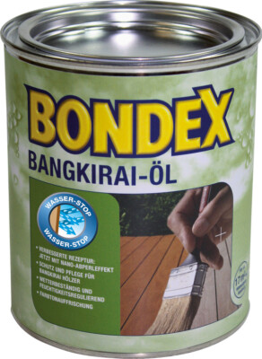Bondex bangkirai öl 0,75l Innen 0,750 l Bondex Nein farblos Öl