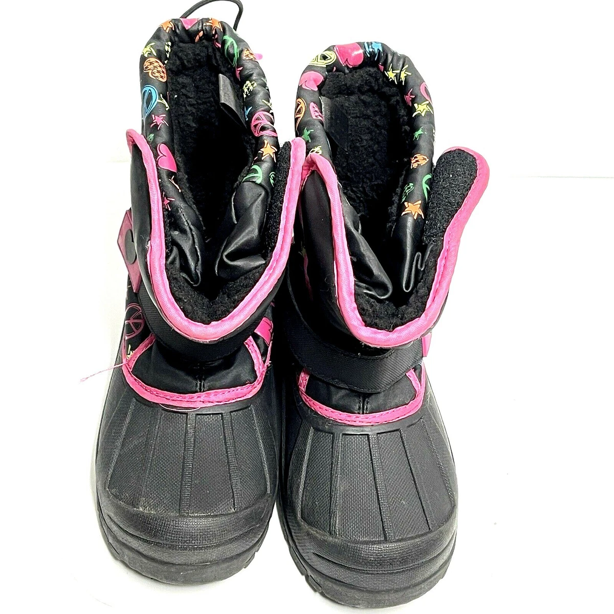 Girls snow boots size best sale 2