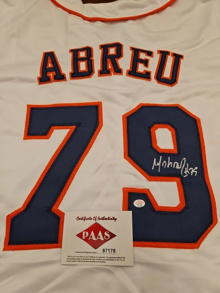 Jose Abreu #79 Signed Autograph Auto Houston Astros Jersey PAAS COA 🔥 — 第 2/4 张图片