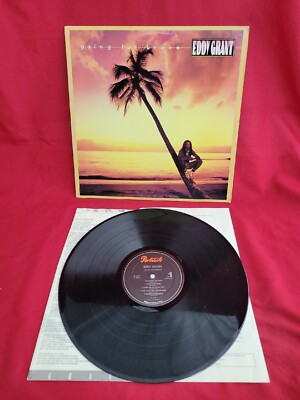 Eddy Grant Going For Broke LP Vinyl Record Album Promotional Copy 