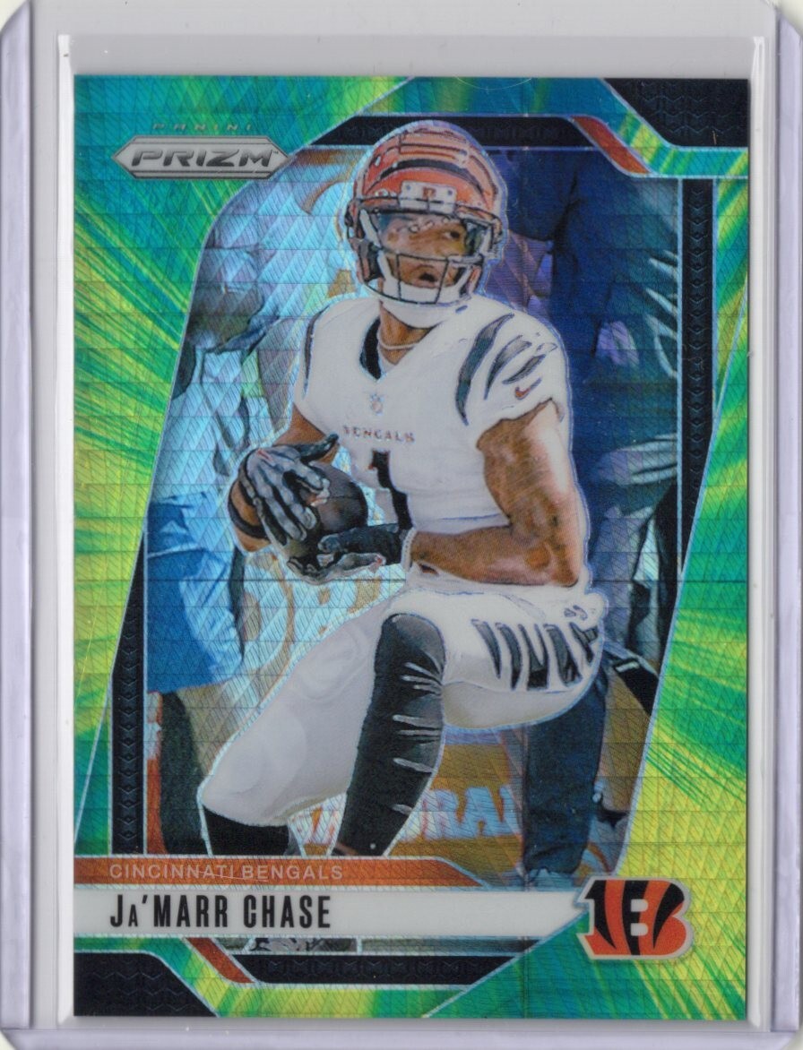 2024 Panini Prizm Ja'Marr Chase Hyper /180 SP - Cincinnati Bengals #57