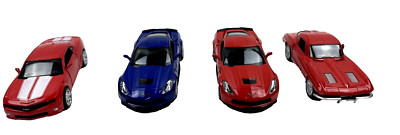 (4) RMZ CITY CHEVROLET CORVETTE CAMARO STINGRAYGRAND SPORT 1:32 SCALE
