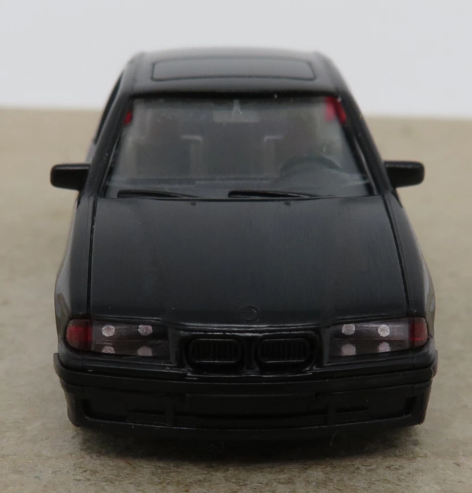 rare MICRO WIKING HO 1/87 BMW 318 TI COMPACT série 3 NOIRE #0030113 NO BOX - Photo 2/4