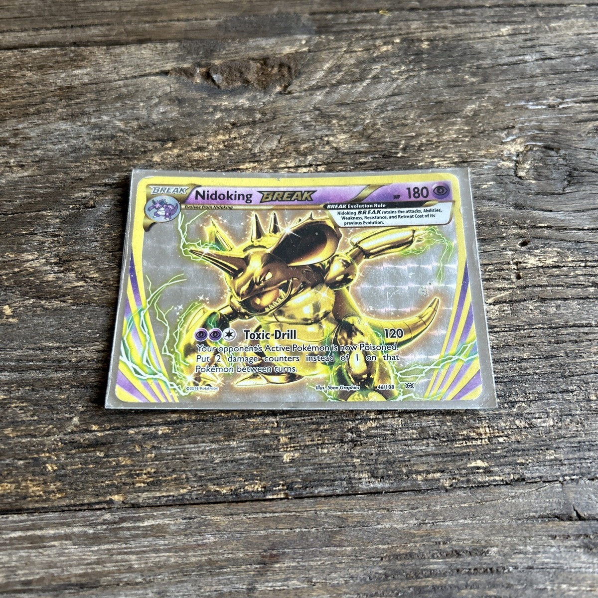 Pokémon TCG Nidoking BREAK XY Evolutions 46/108