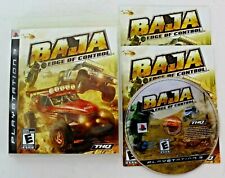 BAJA EDGE OF CONTROL PS3 PlayStation 3 Complete Bilingual English/French Manual
