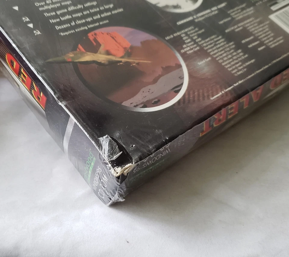 Sealed Command & Conquer: Red Alert Windows '95 CD-ROM Big Box PC Game 1996 - Image 4 of 4