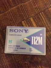 Sealed pack of 5 Sony QG112M computer grade 5GB Data Cartridge NEW NIB NOS-E