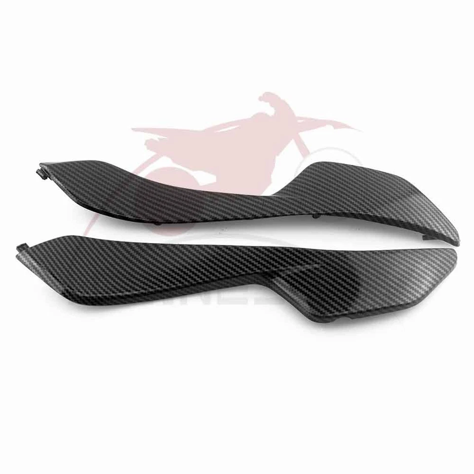 Carenado largo de la cubierta lateral del tanque de gasolina negro para HONDA CBR 1000RR 2004-2007 Foto 3 de 4