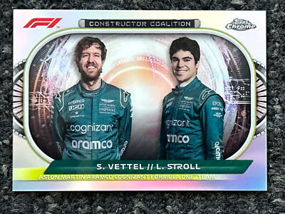 2022 Topps Chrome F1 Constructor Coalition Aston Martin