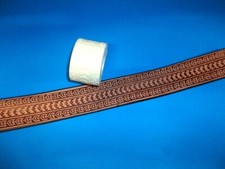 Aztec Leather Emboss Roll High Impact Poly 1 3/8" wide