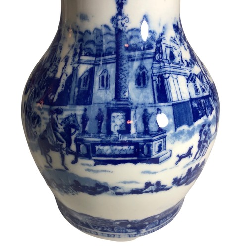 Victoria Ware Pitcher Cobalt & White Ironstone - 第 6/9 張圖片