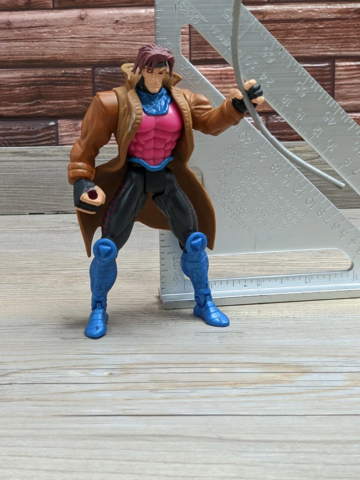 Lote de 5 bonecos Marvel X-Men Toy Biz 1992-96 Rogue Gambit Iceman Archangel Pheonix - Imagem 3 de 4