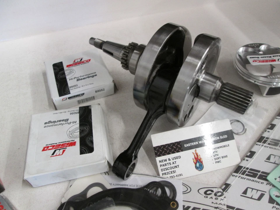 YAMAHA YZ 450F MOTOR WISECO RECONSTRUIR CIGÜEÑAL, PISTÓN, CADENA DE LEVAS 2006-2009 Foto 3 de 4