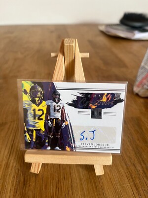 STEVEN JONES JR. Auto 2023 Panini Chronicles Impeccable Draft Picks - Titans