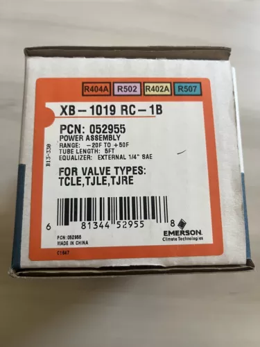 Emerson XB-1019 RC-1B PCN: 052955 Power Assembly