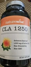 NatureWise CLA 1250, Enhances Exercise - Non-GMO - 180 Softgels