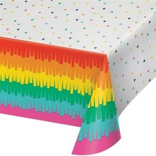 Fiesta Fun Plastic Banquet Tablecloth Cinco De Mayo Birthday Party Decorations